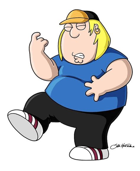 fat white cartoon